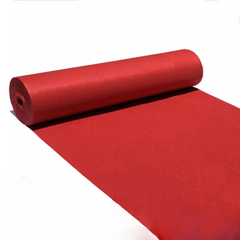 SHOWLU FASHION STORE 1x11m Corridor Floor Wedding Hall Large Polyester Carpet Red Carpet Photo Booth Wedding Party Event Rugs