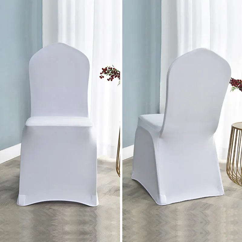 Showlu Fashion Store 2/6/10/50/100Pcs Wedding Chair Covers Spandex Stretch Slipcover for Restaurant Banquet Hotel Dining Party Universal Chair Cover