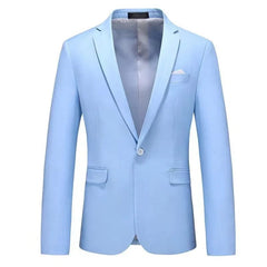 SHOWLU FASHION STORE 2 BK215Men's casual business style jacket, groom's slim fit suit top