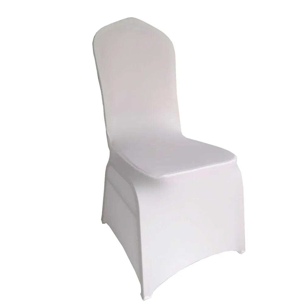 Showlu Fashion Store 20/30/50/100/150Pcs Spandex Wedding Chair Seat Cover