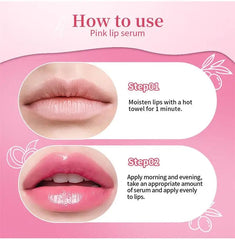 Showlu Fashion Store 2023 New Lips Bleach Moisturizing Fresh Serum Effective Reduce Pigmentation Pink Whiten Plumper Sexy Lip Balms Korean Cosmetics