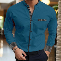 SHOWLU FASHION STORE 2024 new style 10 -color men's shirt 3D printing shirt business office clothing Hawaiian fashion casual breathable fabric