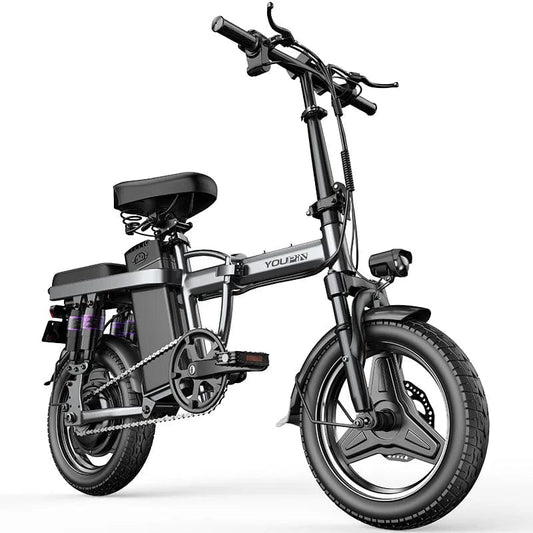 SHOWLU FASHION STORE 20A 75KM vélo électrique Folding And Driving Adult Lithium Battery Two Wheel Super Light  Adult Electric Bicycle