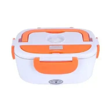 Showlu Fashion Store 220V12V steel orange / Russian Federation AHTOSKA 220V or 12V Portable Electric Heating bento Lunch Box