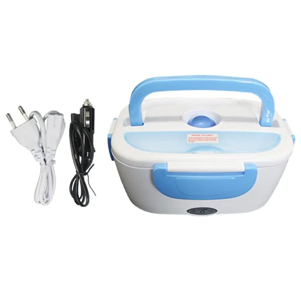 Showlu Fashion Store 220V12Vblue lunchbox / Russian Federation AHTOSKA 220V or 12V Portable Electric Heating bento Lunch Box