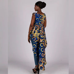 SHOWLU FASHION STORE 3 / M In Stock African Clothes for Women African Print Dress