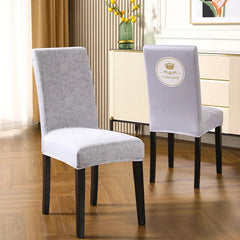 Showlu Fashion Store 3 / one size / CHINA 2024NEW Print Table Chair Cover High Elastic Thickened Dining Seat Covers Deco Banquet Hotel Home Textlies