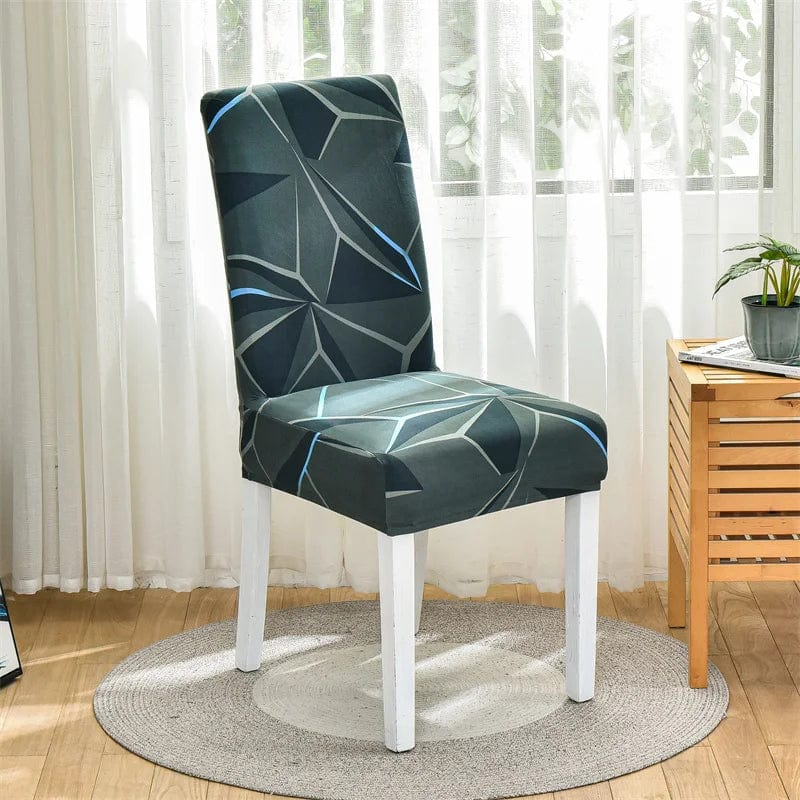  Showlu Fashion Store 34 / Universal Dining Chair Cover Spandex Elastic Chair Slipcover Dining Room Chair Covers Seat Case for Wedding Hotel Banquet