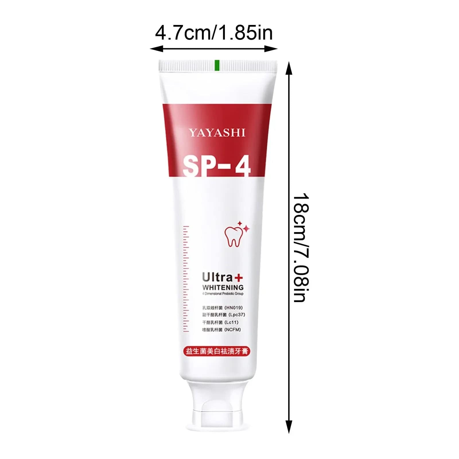 Showlu Fashion Store 3mL 100g Probiotic Toothpaste SP-4 Whitening Tooth Remove Plaque Stains Teeth Whitener Oral Hygiene Clean Fresh Breath Dental New