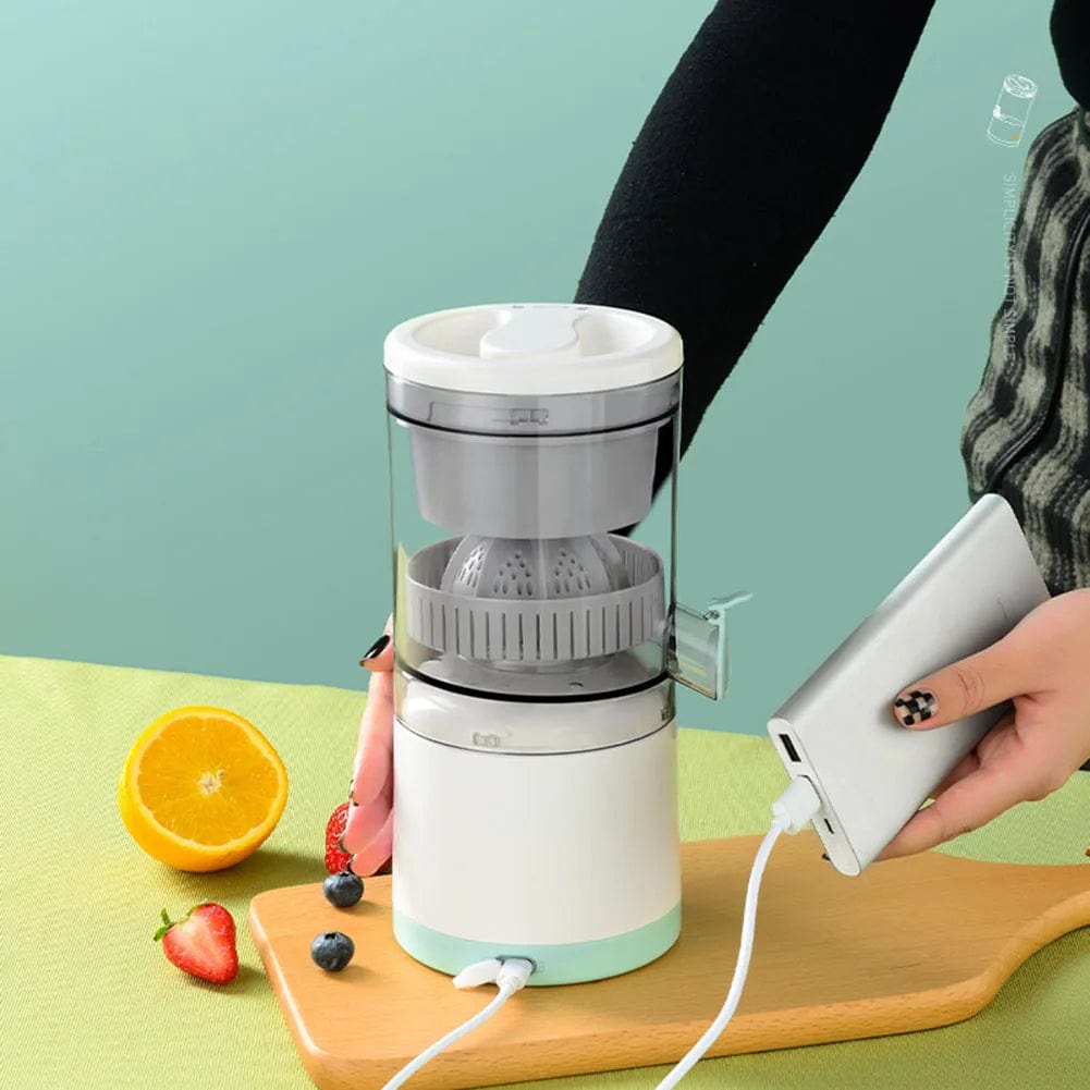  Showlu Fashion Store 400ml Portable USB Mini Electric Juicer Mixer Extractors Rechargeable Blender Fruit Fresh Juice Lemon Maker Cup Household Machine