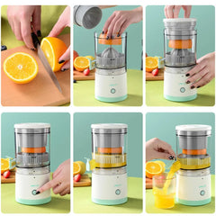  Showlu Fashion Store 400ml Portable USB Mini Electric Juicer Mixer Extractors Rechargeable Blender Fruit Fresh Juice Lemon Maker Cup Household Machine