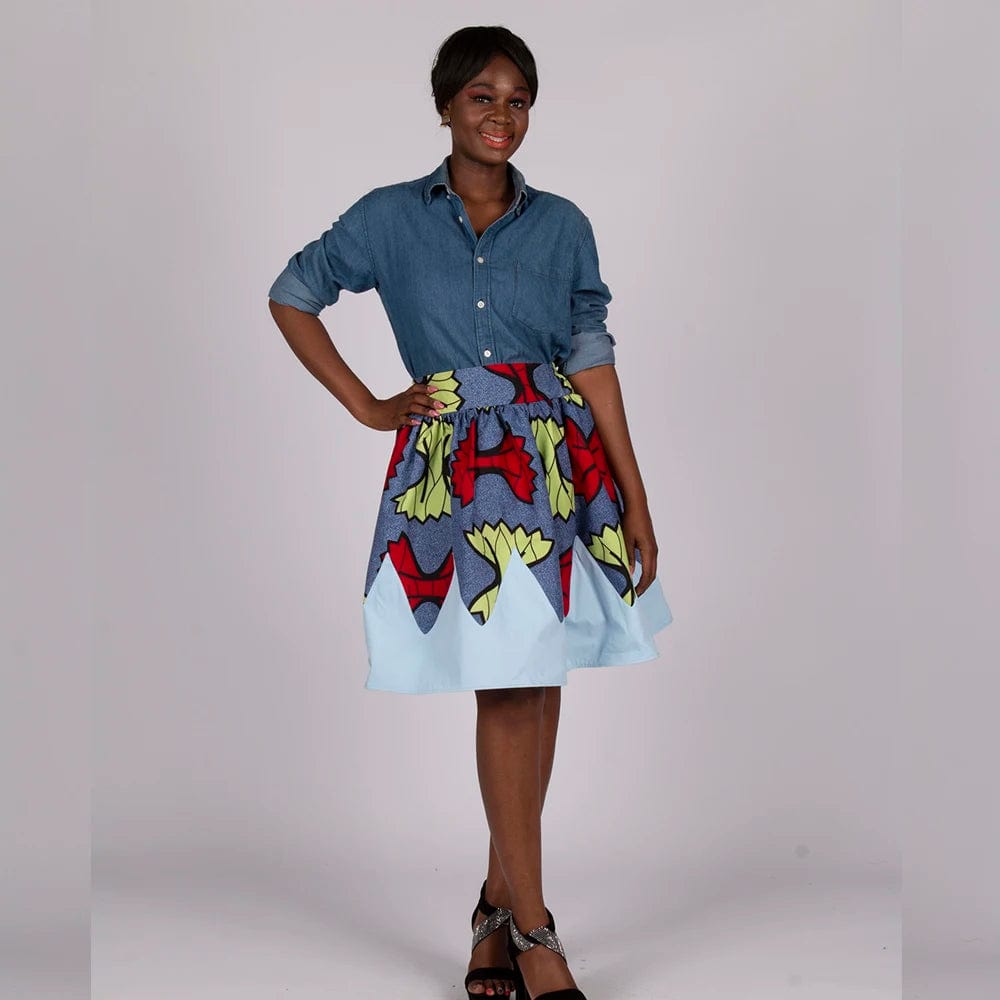 SHOWLU FASHION STORE 5 / M In Stock African Clothes for Women African Print Dress