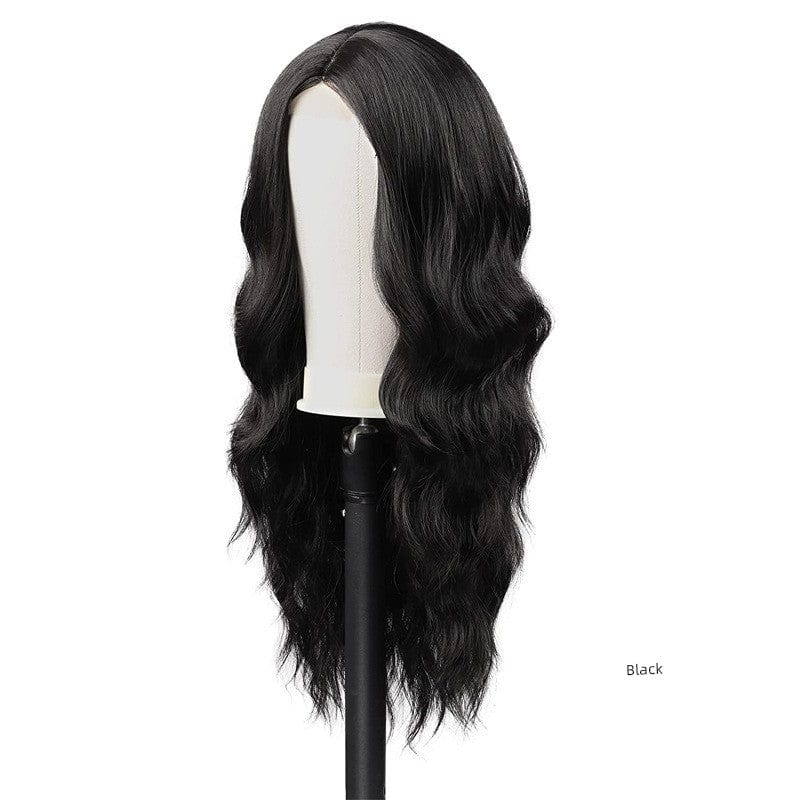 Showlu Fashion Store 50023284 3 pieces European and American Style Wig Europea Style Lady Long Curls Hair Cosplay Wave Wig