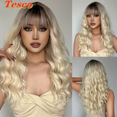  Showlu Fashion Store 50023284 Short Hair Wig Fashion Wind Wave Curly Hair Short Hair Straight Bangs Nature Corn Curler Wig Full-Head Wig Female