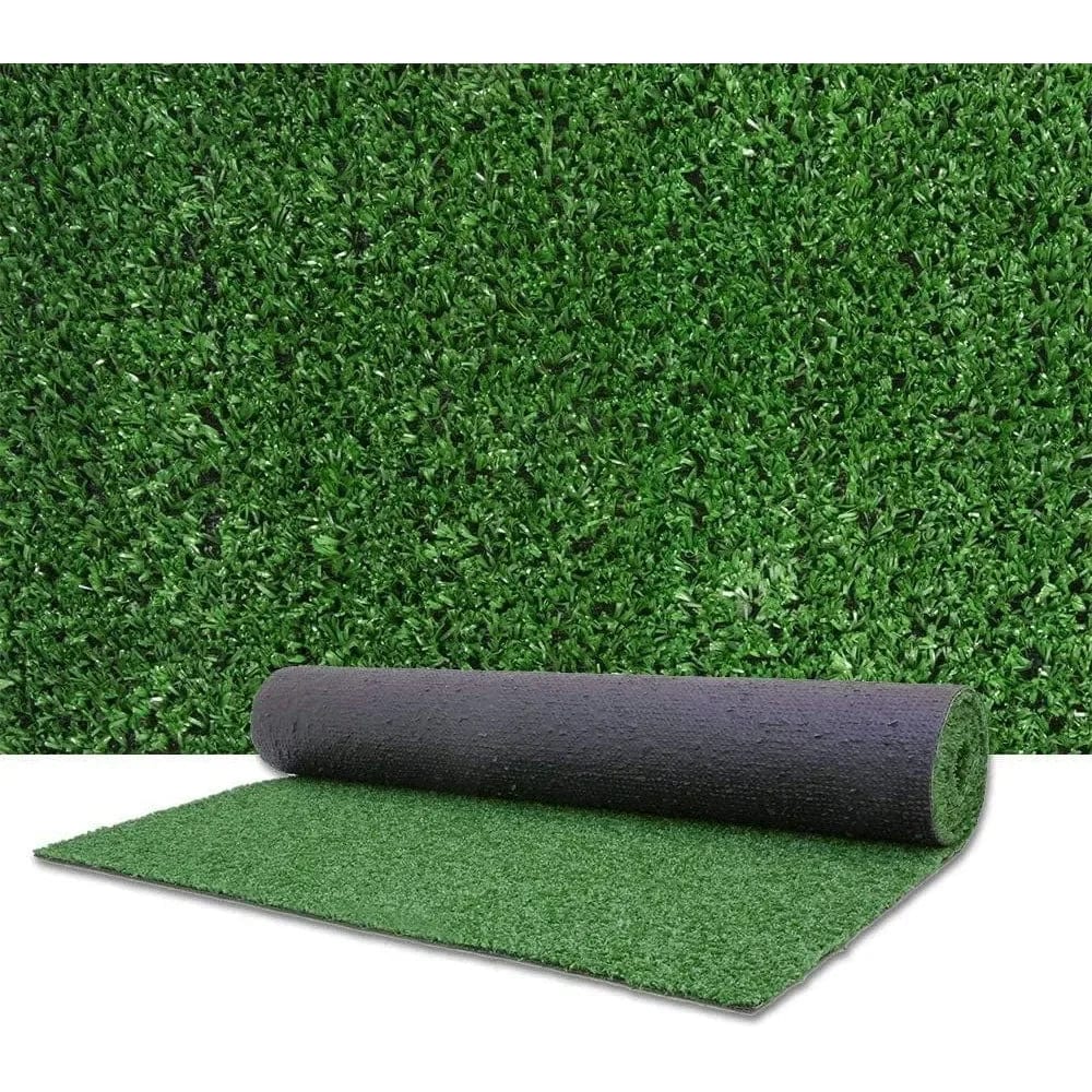 SHOWLU FASHION STORE 7 Feet x 15 Feet / United States Artificial Grass Turf Lawn- 7 x 15 Feet Polypropylene Material  , 0.4" Indoor Outdoor Rug Synthetic Grass Fake Grass for Garden