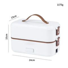  Showlu Fashion Store 800ML / 220V / CN220V Electric Lunch box Portable Mini Rice Cooker Food Warmer Heater Food Warmer for On-the-Go Home Office