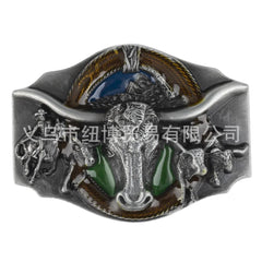  Showlu Fashion Store A / CHINA Every Western Cowboy Should Have Their Own Belt Buckle