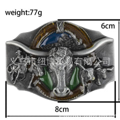  Showlu Fashion Store A / CHINA Every Western Cowboy Should Have Their Own Belt Buckle