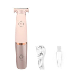 SHOWLU FASHION STORE A / CHINA Women's Electric Shaver Lip and Armpit Hair Scraper Private Leg Hair Trimmer USB Charge Style ﻿