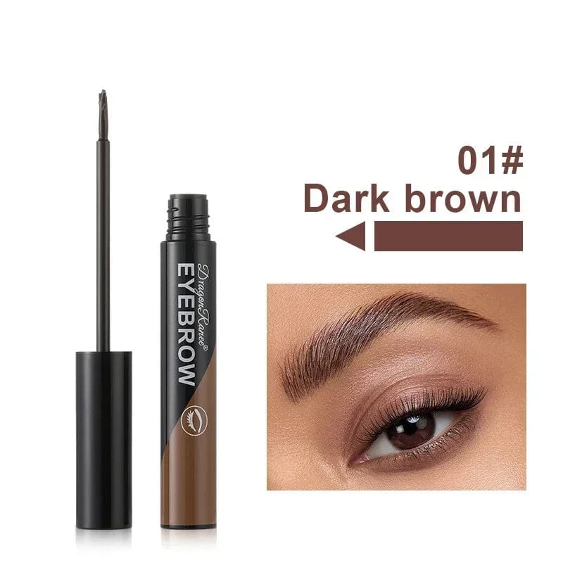 Showlu Fashion Store A01 Black Brown Peel-off Eyebrow Gel Tint Makeup Waterproof Lasting Eye Brow Enhancers Liquid Gel Tear Wear Easy Natural Brow Tattoo