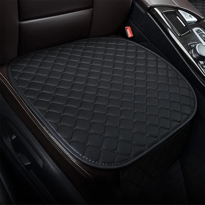  Showlu Fashion Store A1 / CHINA PU Leather Car Seat Covers Protectors for Front Seat Bottoms Luxury Car Interior Seat Cushion Pad  Waterproof Chair Mats  Compat