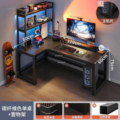 SHOWLU FASHION STORE A2 120x80cm left European Rental Room Desktop Computer Desks Creative Bedroom Furniture Corner PC Desk Durable Home Study L-shaped Office Table