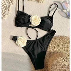  Showlu Fashion Store A23122802B / XL New Sexy Bikinis Swimsuits Women Swimwear Push Up Female Beach Swimming Wear Bathing Suits Brazilian Bikini Set Pool Bather 2024