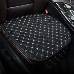  Showlu Fashion Store A3 / CHINA PU Leather Car Seat Covers Protectors for Front Seat Bottoms Luxury Car Interior Seat Cushion Pad  Waterproof Chair Mats  Compat