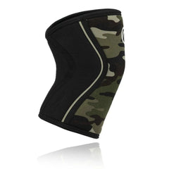  Showlu Fashion Store Army Green / L 7MM Knee Sleeves Support  Injury Recovery - Neoprene Knee Brace Knee Support for Squats, Running & Gym Workout