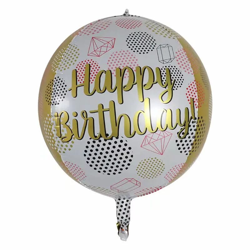  Showlu Fashion Store as the picture 20 / 22inch Rose Gold 4D Foil Balloon 18/22Inch Helium Globos Rainbow Metallic Balloon Birthday Party Decor Kid Wedding Baby Shower Toy Gift