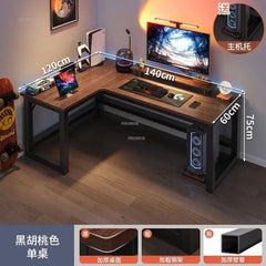 SHOWLU FASHION STORE B1 140x120cm left European Rental Room Desktop Computer Desks Creative Bedroom Furniture Corner PC Desk Durable Home Study L-shaped Office Table