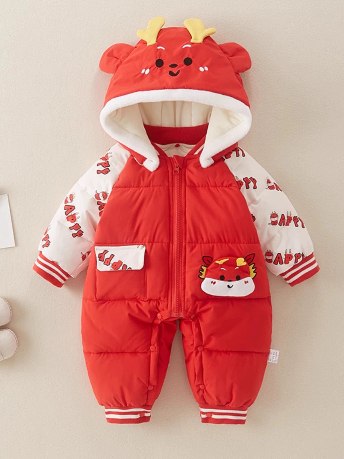 Showlu Fashion Store Baby's New Year Dress-Year-Old Outwear Jumpsuit