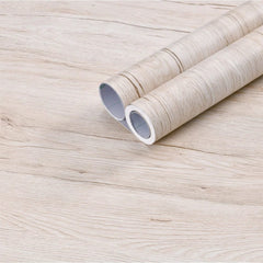 SHOWLU FASHION STORE BAI  XIANG MU / 40cm  x300cm PVC Waterproof Self Adhesive Wallpaper Wall in Rolls Furniture Cabinets Vinyl Decorative Film Wood Grain Stickers For Home Decor