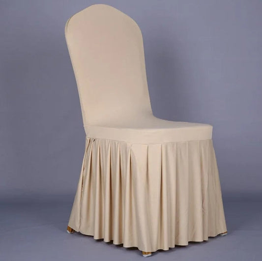 Showlu Fashion Store Banquet Chair Cover High Quality Hotel Wedding Chair Cover Adjustable Spandex Chair Cover