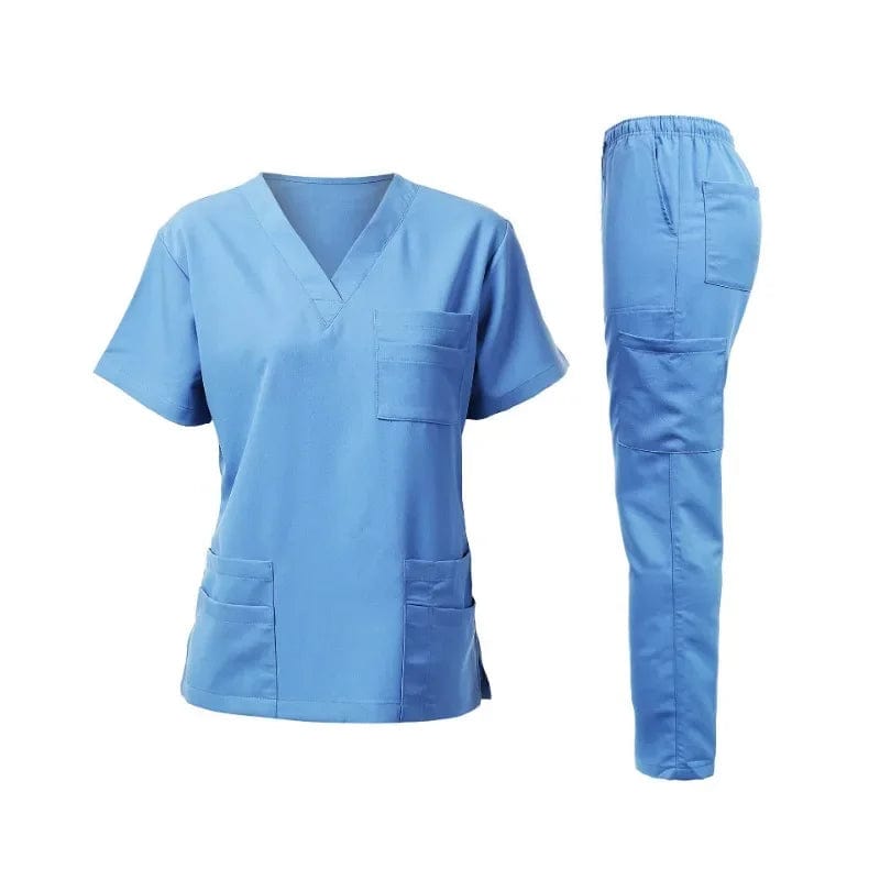 SHOWLU FASHION STORE Beauty Salon Uniform Medical Clothes Scrub Suit Uniformes Tshirts Short Sleeve Dhypocrate Medical Work Clothes Nurse Blouses