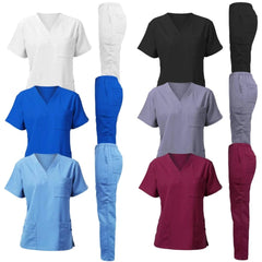 SHOWLU FASHION STORE Beauty Salon Uniform Medical Clothes Scrub Suit Uniformes Tshirts Short Sleeve Dhypocrate Medical Work Clothes Nurse Blouses