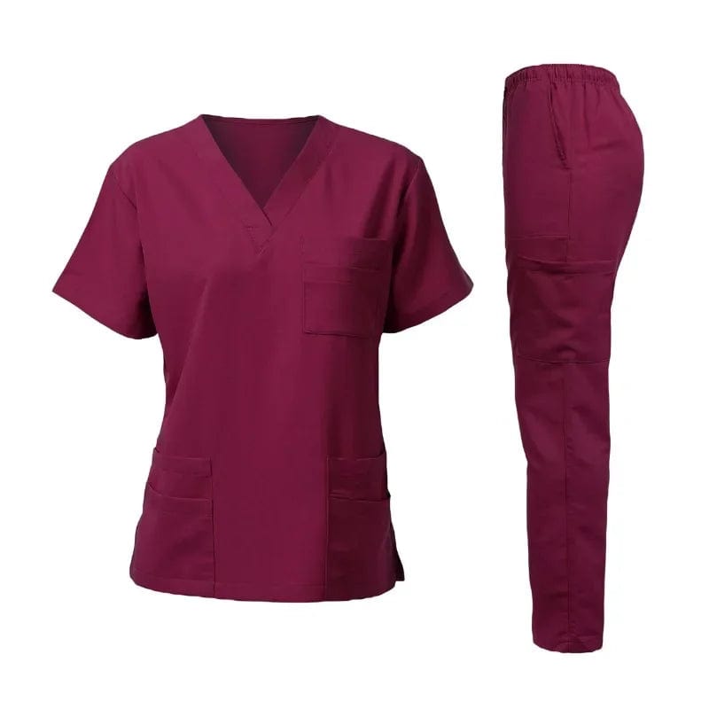 SHOWLU FASHION STORE Beauty Salon Uniform Medical Clothes Scrub Suit Uniformes Tshirts Short Sleeve Dhypocrate Medical Work Clothes Nurse Blouses