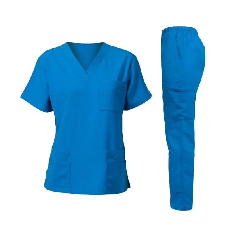 SHOWLU FASHION STORE Beauty Salon Uniform Medical Clothes Scrub Suit Uniformes Tshirts Short Sleeve Dhypocrate Medical Work Clothes Nurse Blouses