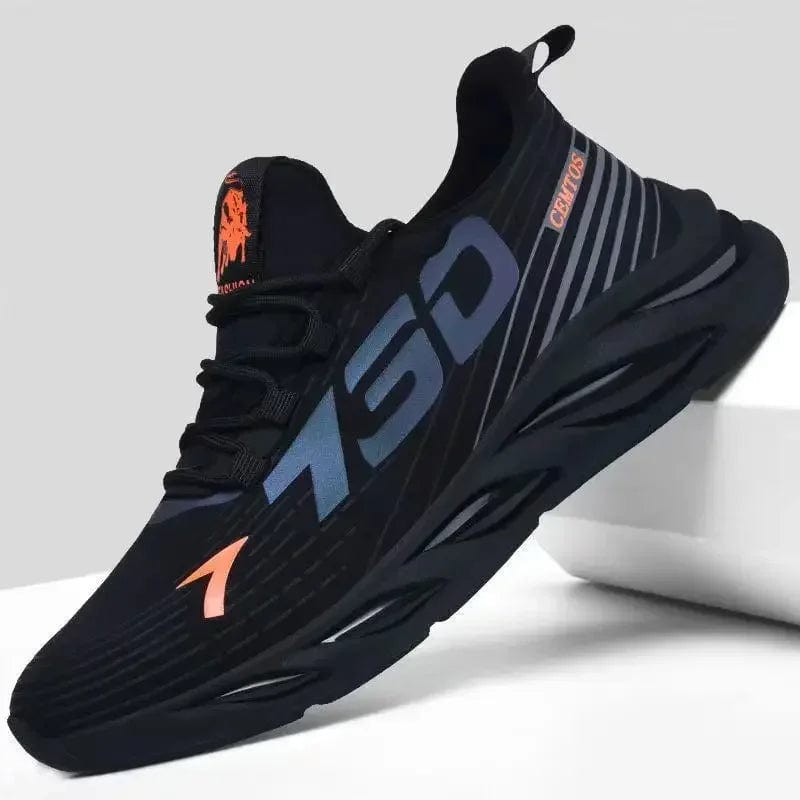 SHOWLU FASHION STORE Beige / 39 Men's sports and leisure shoes, men's summer trend new shoes, round headed black men's sports shoes