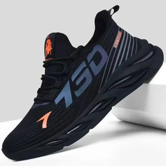 SHOWLU FASHION STORE Beige / 39 Men's sports and leisure shoes, men's summer trend new shoes, round headed black men's sports shoes