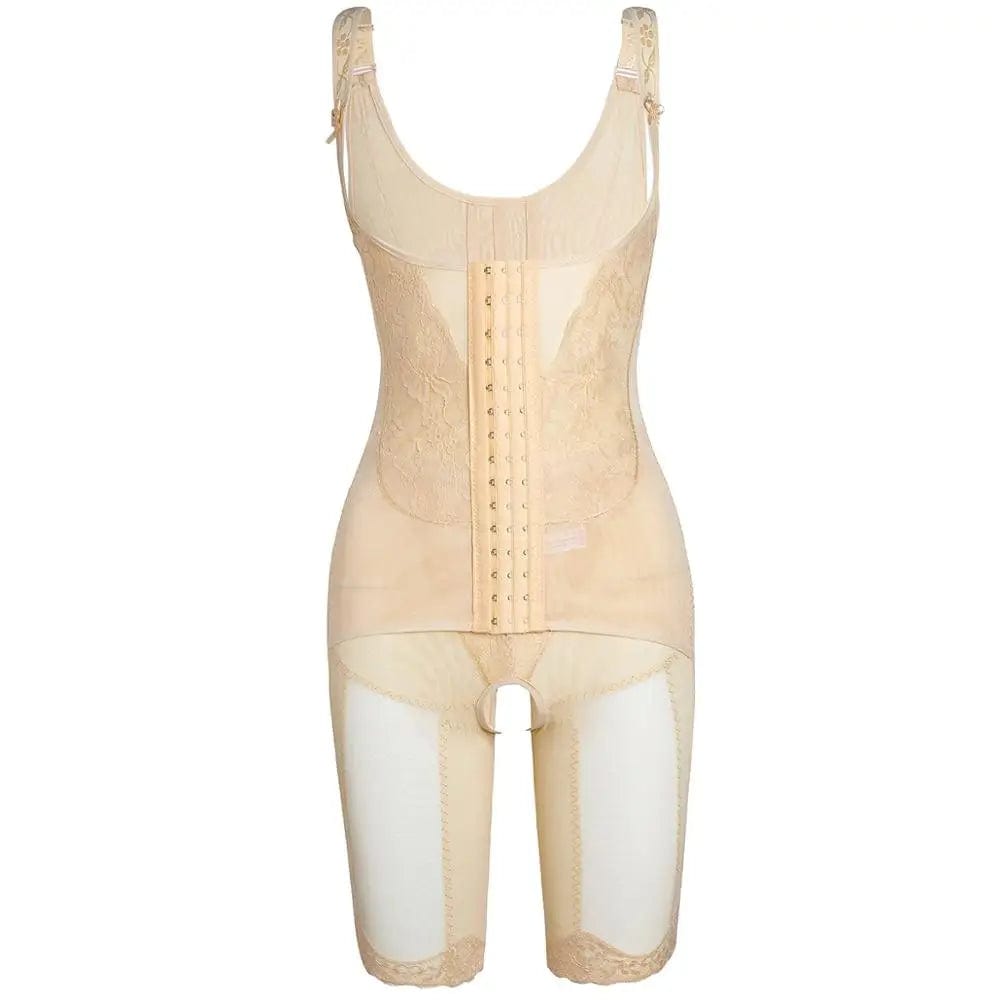  Showlu Fashion Store beige / M Full Body Shaper Shapewear Women Modeling Strap Tummy control Slimming Underwear Seamless Waist Shaper Shaping Butt Lifer Corset