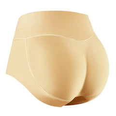  Showlu Fashion Store Beige / M Women Seamless Briefs Low Waist Push Up Butt Lifter Padded Panties Hip Enhancer Shapewear Buttocks Panties