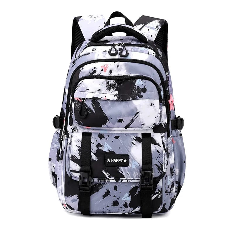 SHOWLU FASHION STORE black 3 PCS Camouflage Design Kids Backpacks for Girls School Bag with Lunch Box purse Cute Bookbag Kids Backpack waterproof schoolbag