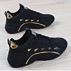 SHOWLU FASHION STORE Black / 38 Men New Fashion Casual Sneakers for Light Soft Breathable Vulcanize Shoes High Quality Soft Leather Sneakers Zapatillas De Mujer