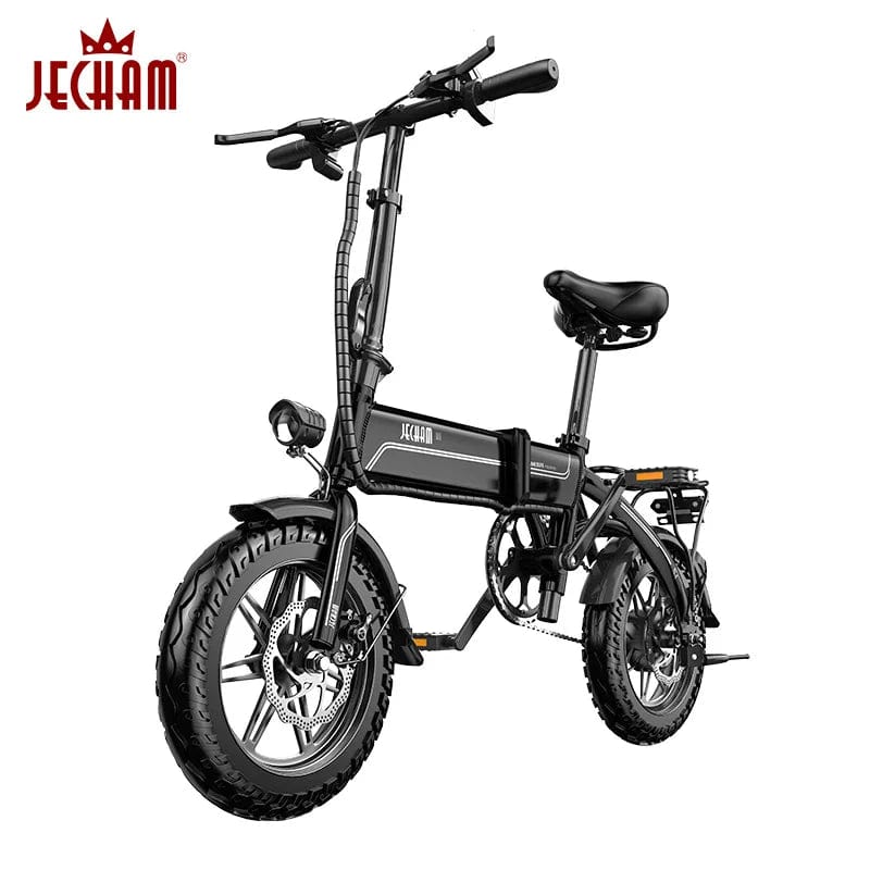 SHOWLU FASHION STORE Black / 9.6A Aluminum Alloy Folding Electric Bike Lithium Battery Light Adult Power Battery Two-Wheel Electric Bike велосипед