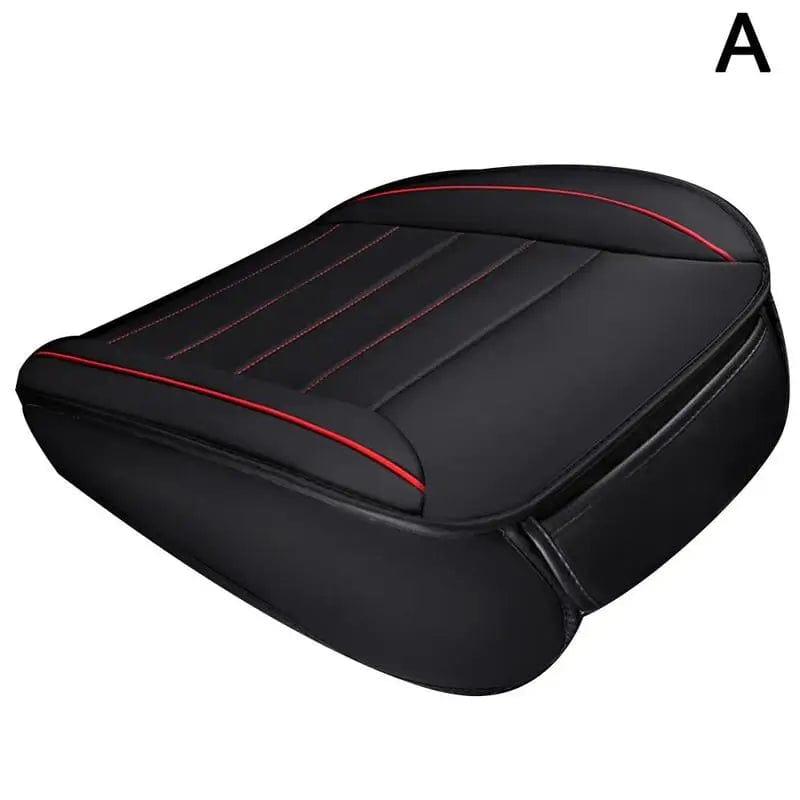  Showlu Fashion Store black / CN Ultra-Luxury Car Seat Protection Single Seat Without Backrest PU Senior Leather Seat Cover Odorless For Most 5-seat Sedan SUV