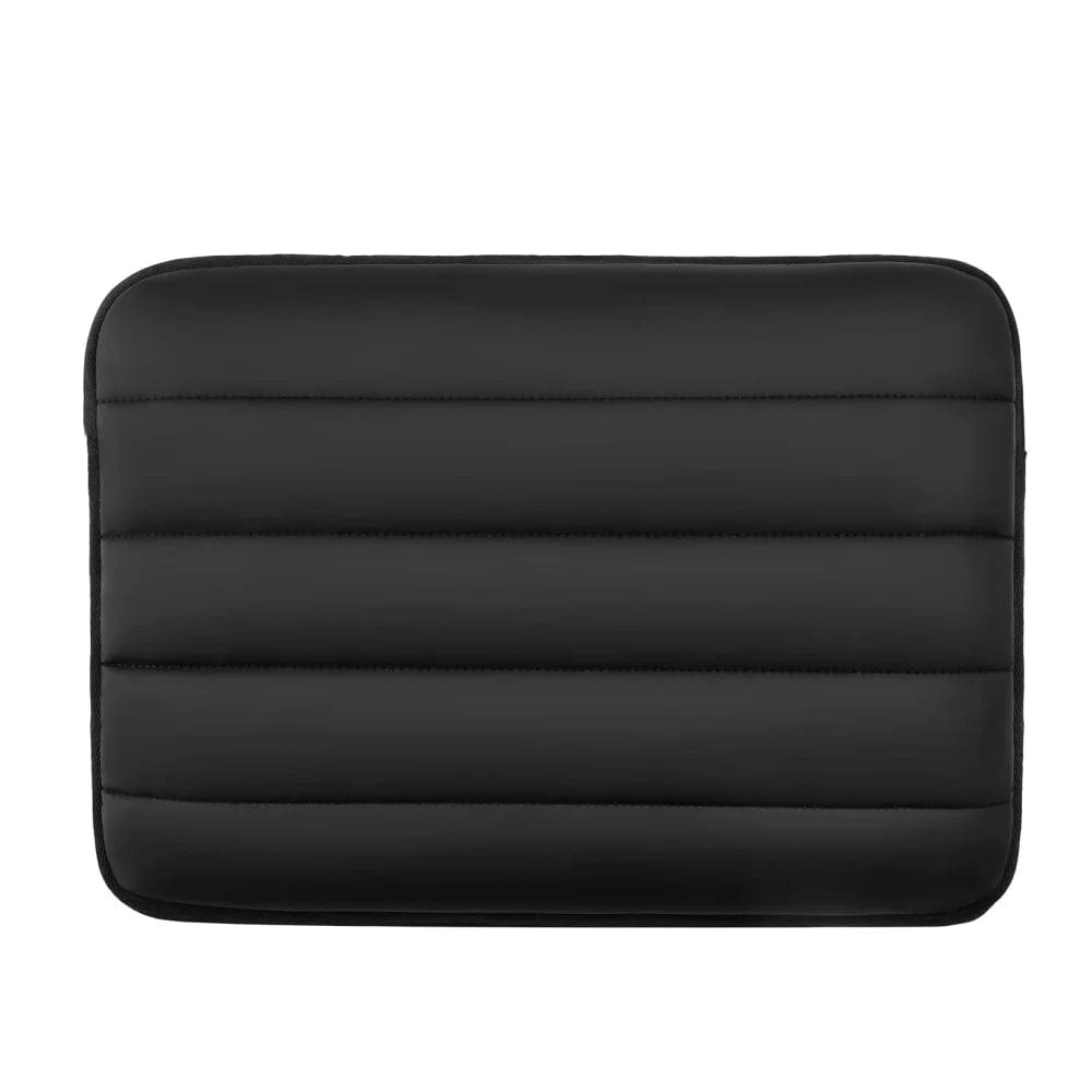  Showlu Fashion Store Black Puffy Laptop Sleeve 13-14 Inch For Women,Laptop Cover for iPad Pro 12.9 MacBook Pro 14 Inch MacBook Air 13 Inch Tablet Pouch Bag