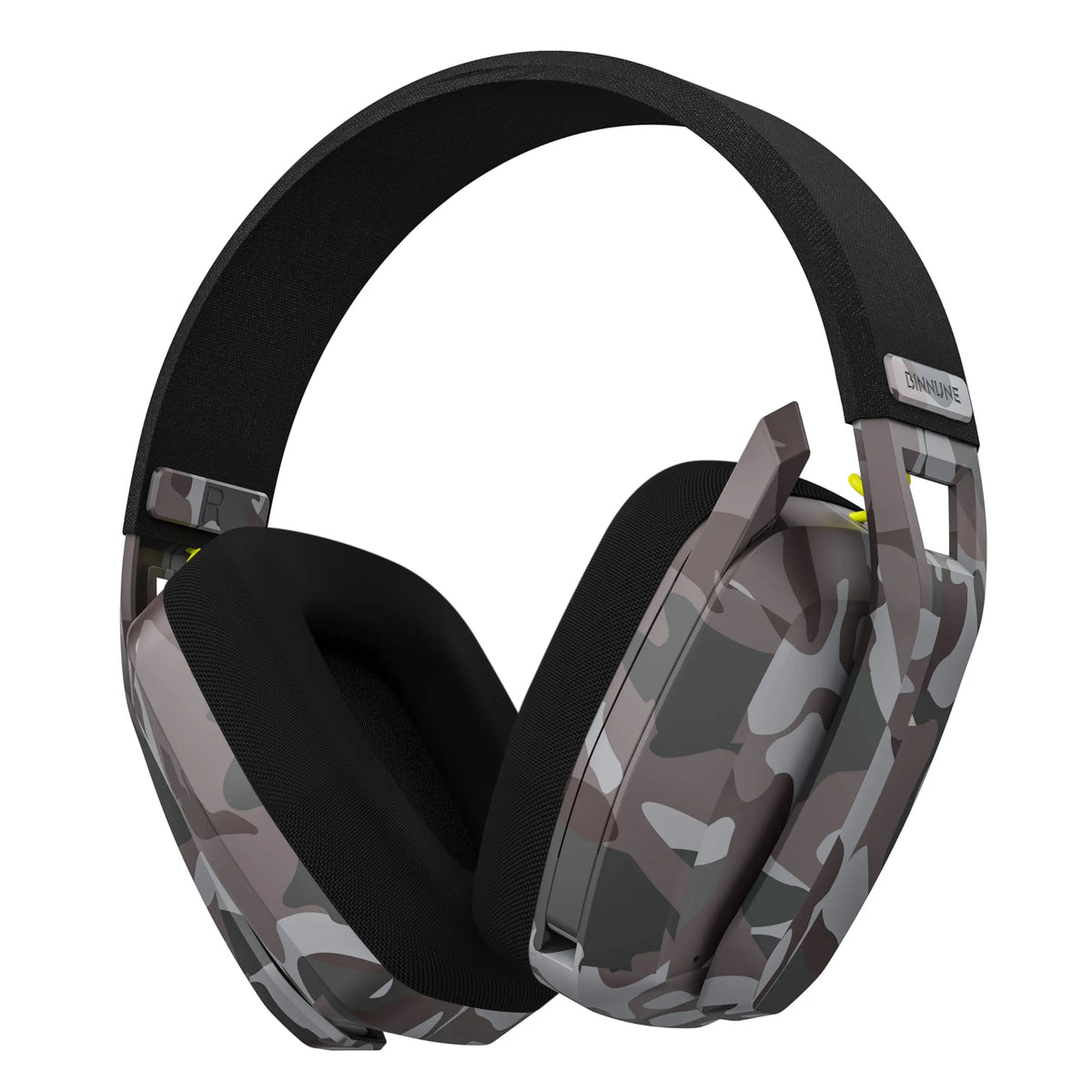 BINNUNE BW06 wireless gaming headset with mic for PS5, PS4, PC, Mac, featuring Bluetooth and comfortable over-ear design