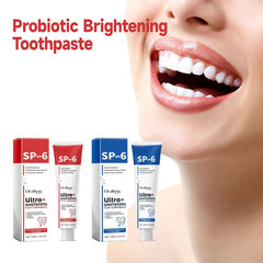  Showlu Fashion Store Blue / One Size Sp 6 Ultra Whitening Sp 6 Toothpaste Ultra Whitening Toothpaste Sp - 6 Probiotic Brightening Toothpastedeep Cleaning Care Toothp