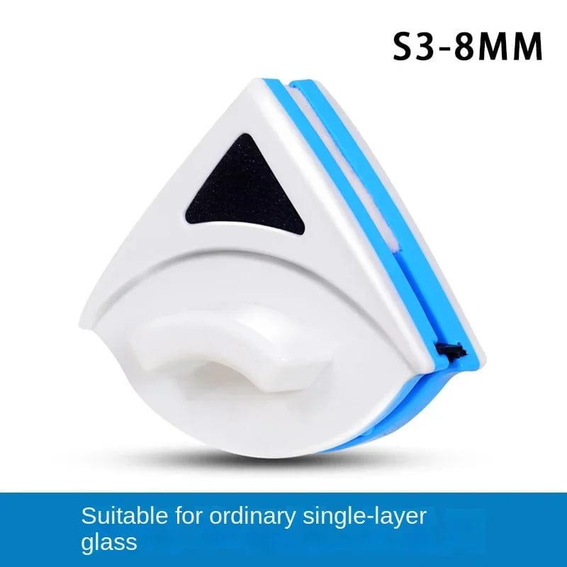 SHOWLU FASHION STORE blue S3-8mm Magnetic Window Cleaner for Window Cleaning Household Wiper Cleaner Glass Window Cleaner Tool